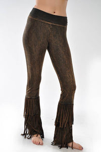 DOUBLE FRINGED WESTERN STYLE RODEO PANTS