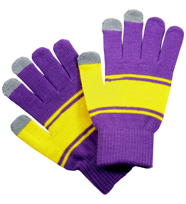 Homecoming Glove Purple/Light Gold