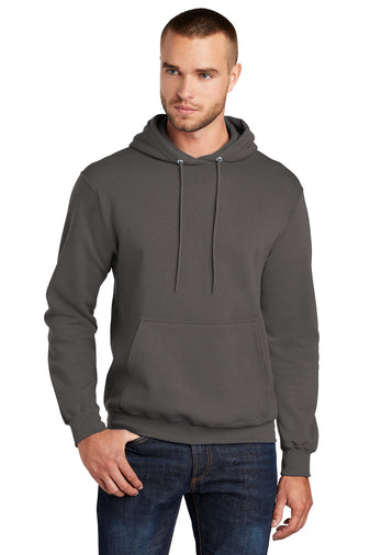 Port and Company Core Fleece Pullover Hoodie Charcoal