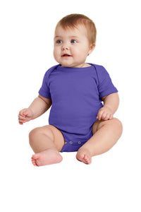Rabbit Skins Infant Baby Rib Bodysuit Purple