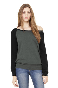 BELLA+CANVAS ® Women’s Sponge Fleece Wide-Neck Sweatshirt