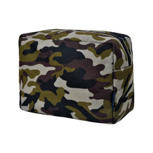 Load image into Gallery viewer, Large Cosmetic Case Travel Pouch -  Camouflage
