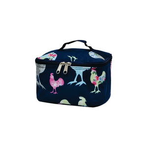 Top Handle Cosmetic Case - Rooster