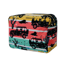 Load image into Gallery viewer, Large Cosmetic Case Travel Pouch - Desert Adventure
